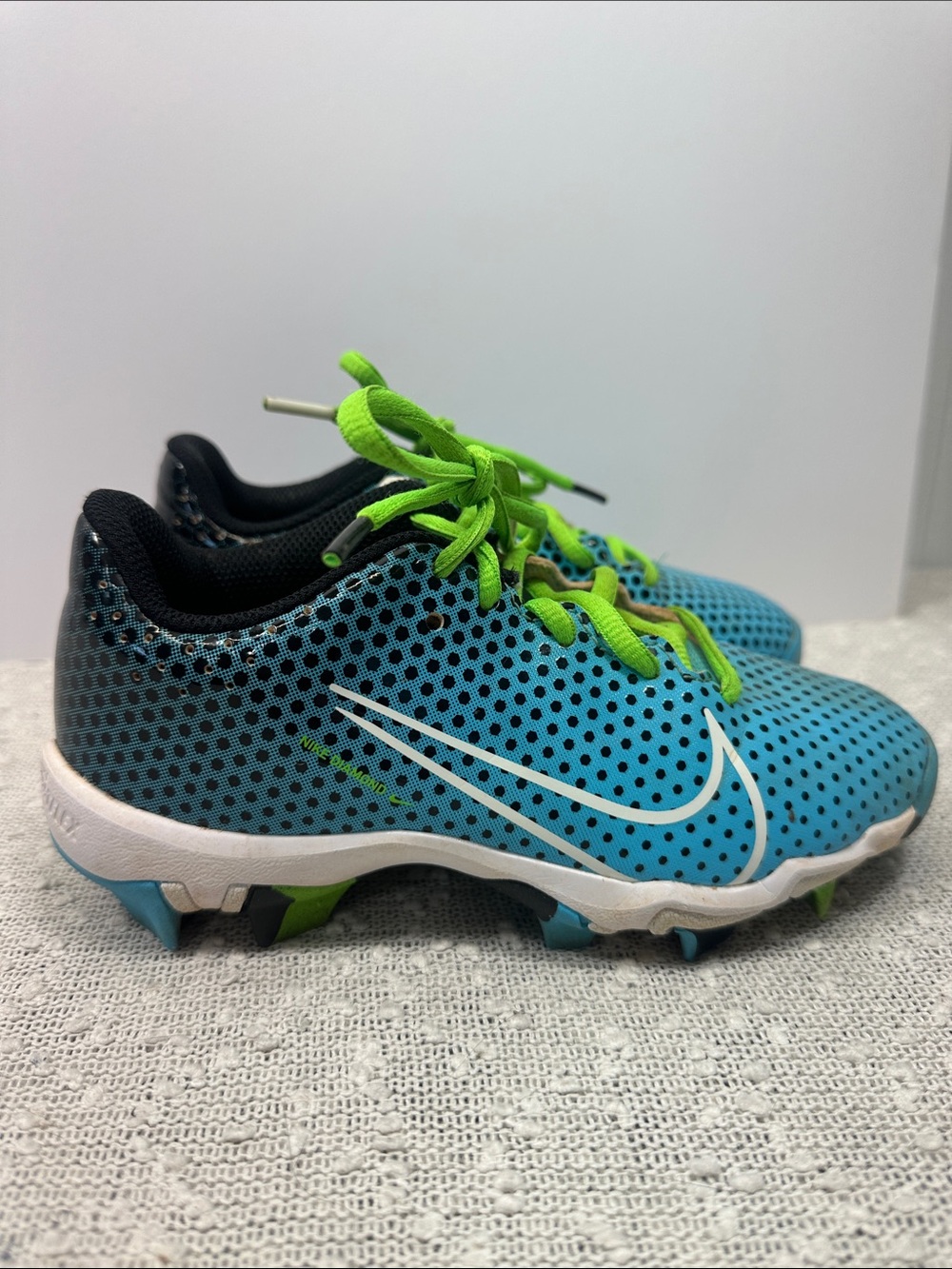 NIKE Hyperdiamond Softball Baseball Cleats Shoes Sneakers 13C 13